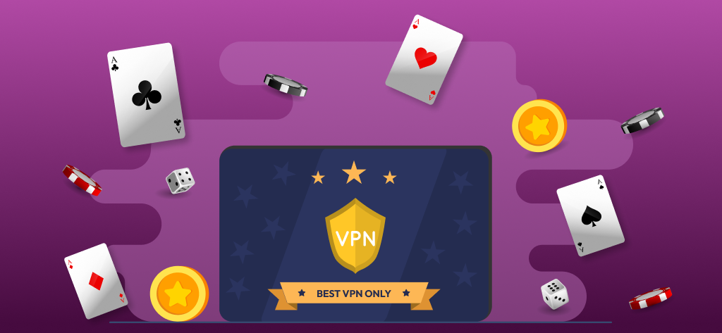 Illustration of the best VPNs for online poker.